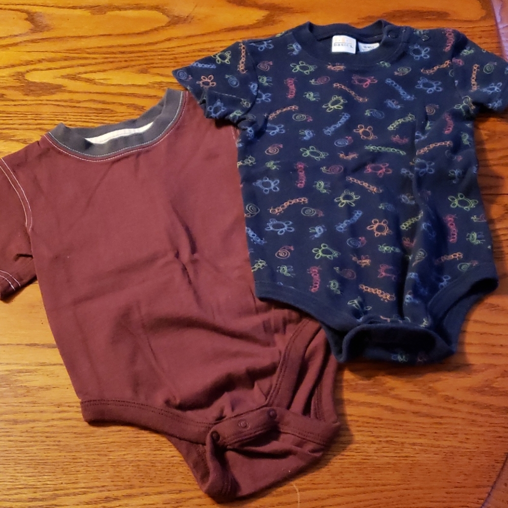 Toddler short sleeve bodysuits